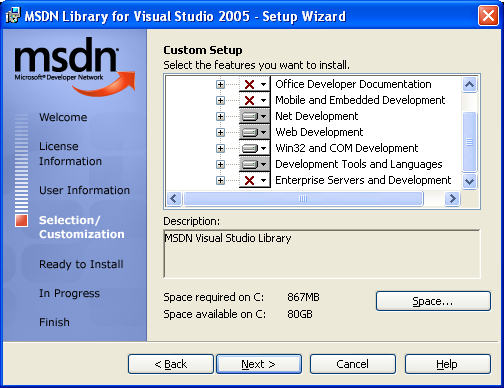 Free download of visual studio 2005